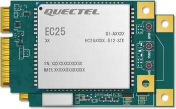 Quectel EC25-EUX mini-PCIe 4G LTE Cat