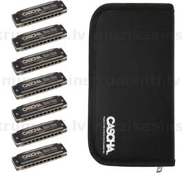 Cascha Master Edition Blues Harmonica Set