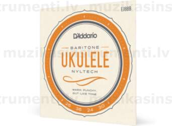 D`Addario EJ88B Nyltech Ukulele Strings, Baritone