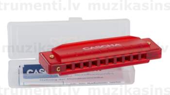 Cascha Fun Blues Harmonica Red