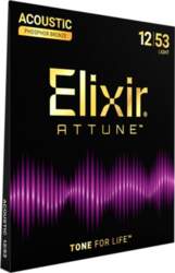 Elixir Attune 21052 Phosphor Bronze (12-53)