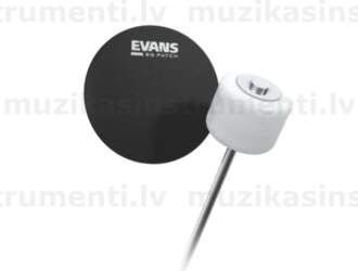 EVANS EQ Single Pedal Patch, Black