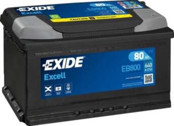 EXIDE EXCELL EB802 12V 80Ah 700A(EN)