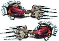 Auto uzlīme "Hand of cyborg