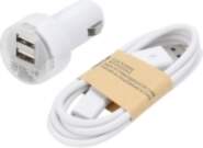 Auto Micro Usb + vads (Iphone/Ipad)