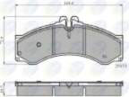 Brake Pad Set, disc brake COMLINE