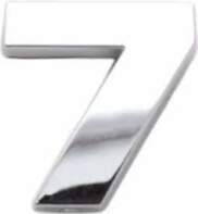 Uzlīme 3D - cipars 7