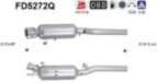 Soot/Particulate Filter, exhaust system AS