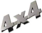 Uzraksts 3D -  4X4