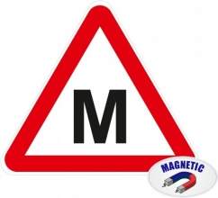 Magnetiskā uzlīme M (macībus) /Magnetic sticker