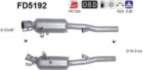 Soot/Particulate Filter, exhaust system AS