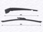 Wiper Arm Set, window cleaning MAGNETI