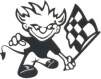 Auto uzlīme "Start Race``