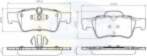 Brake Pad Set, disc brake COMLINE