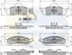 Brake Pad Set, disc brake COMLINE