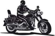 Auto uzlīme - Biker