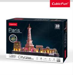 3D Puzle CubicFun Parīze