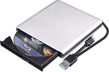 Ārējais DVD/CD diskdzinis USB-C/USB, Mac un