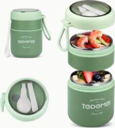 Ēdiena termoss, 710 ml, zaļš