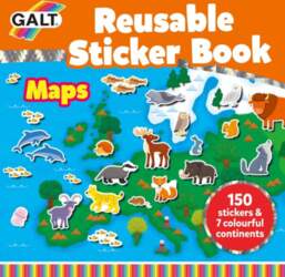 Galt - Reusable Sticker Book -