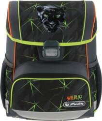 Herlitz skolas mugursoma Loop Pantera, melna
