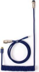 Keychron Coiled Type-C Cable, Blue