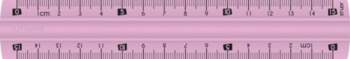 Maped Study lineāls 15cm, elastīgs, trausls