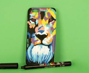 Marķieris UNI Posca PC-5M zaļš (6)