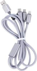 Maxlife 3in1 kabelis USB - Lightning