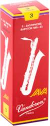 Mēlīte baritona saksofonam Vandoren Java Red