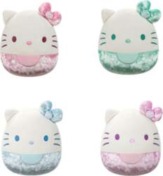 Mīkstā rotaļlieta Squishmallows Hello Kitty samta