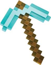 Minecraft Plastic Diamond Pickaxe