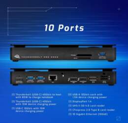 OWC Thunderbolt Pro Dock, 85 W