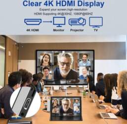 Surface Rytaki, 100 W, HDMI, USB-C
