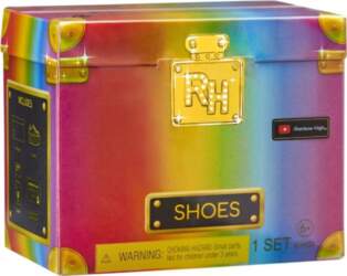 Varavīksnes apavu sortiments Rainbow High