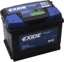 Akumulators EXIDE EB620 62 Ah 540