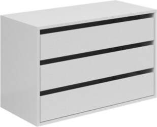 Atvilkņu bloks skapim Time 2, balts