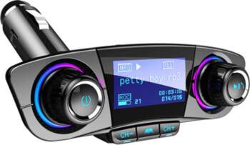 Automašīnas Bluetooth FM raidītājs USB radio