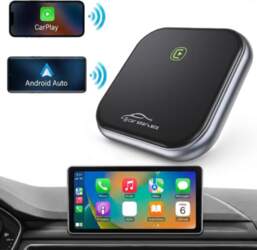 Bezvadu auto adapteris Apple CarPlay un