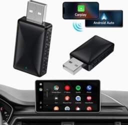 Bezvadu CarPlay un Android Auto adapteris