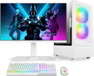 Dators Gaming PC White Komplekt, Intel