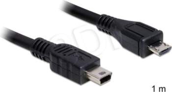 Delock,Micro USB-B/Mini USB-B, 1 m