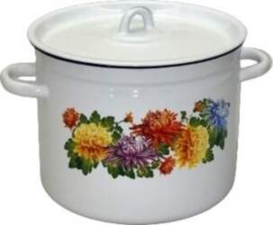 Emaljēts katls 5,5L.