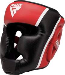 Galvas sargs RDX sarkans/melns