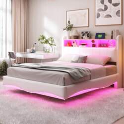 Gulta ar LED, USB, Type-C, 140x200