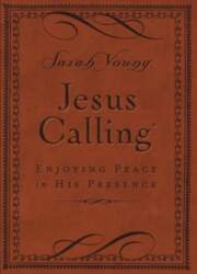 Jesus Calling, Small Brown Leathersoft, with
