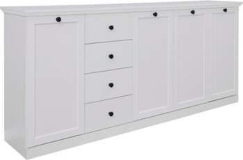 Kumode Trendteam Baxter, 195 cm, balta