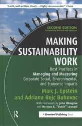 Making Sustainability Work: Best Practices in