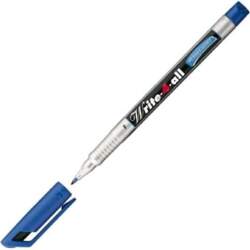 Marķieris Stabilo Write-4-all F, zils