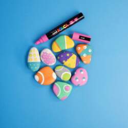 Marķieris UNI Posca PC-5M zils (33)